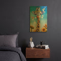 'Friends In High Places' By Kathryn Wronski Gold Metal Wall Art