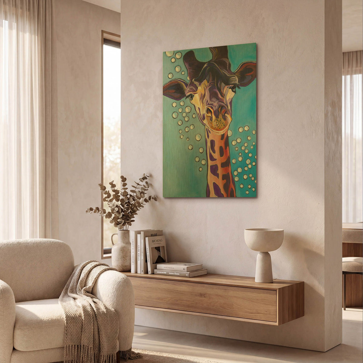 'Big Heart' By Kathryn Wronski Gold Metal Wall Art