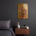'Venice 3' By Marta Wiley Gold Metal Wall Art