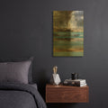 'Storm' By Marta Wiley Gold Metal Wall Art