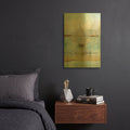 'Sailing In Dusk' By Marta Wiley Gold Metal Wall Art