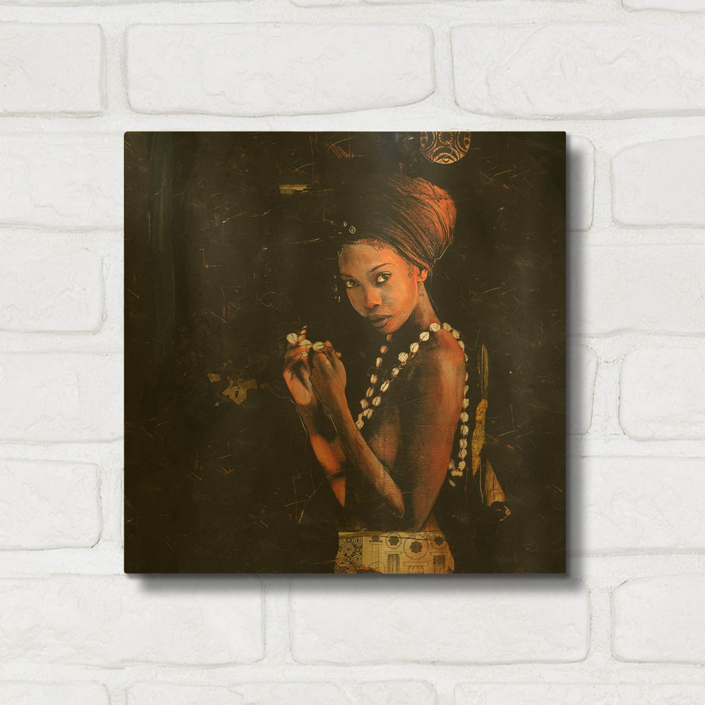 'Queen of Excellence' By Marta Wiley Gold Metal Wall Art
