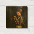 'Queen of Excellence' By Marta Wiley Gold Metal Wall Art