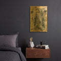 'Dubai Beauty No. 1' By Marta Wiley Gold Metal Wall Art