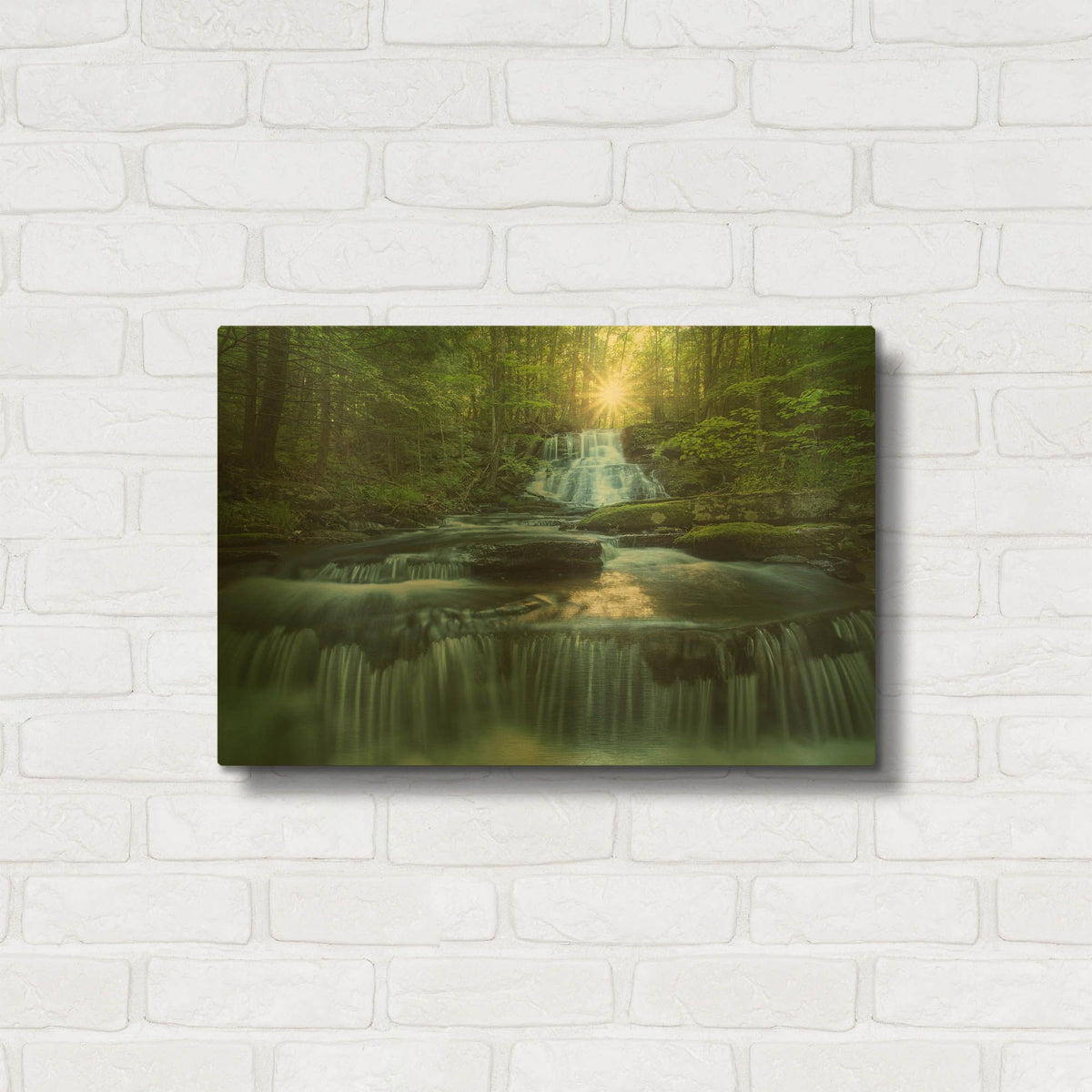 'Sublime' By Patrick Zephyr Gold Metal Wall Art