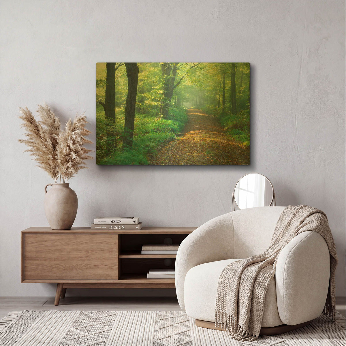 'First Light' By Patrick Zephyr Gold Metal Wall Art