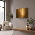 'Familiar Dream' By Patrick Zephyr Gold Metal Wall Art