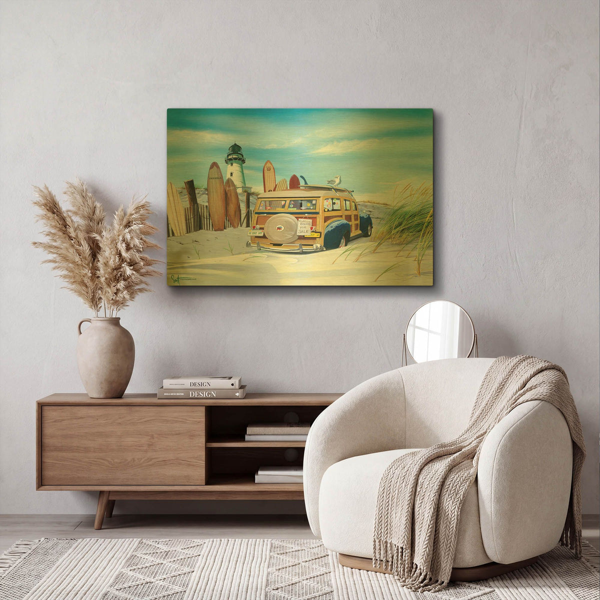 'Gday Mate' By Scott Westmoreland Gold Metal Wall Art