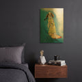 'Surf Dawg' By Scott Westmoreland Gold Metal Wall Art