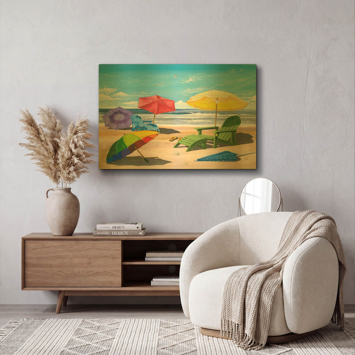 'Sun Screen' By Scott Westmoreland Gold Metal Wall Art
