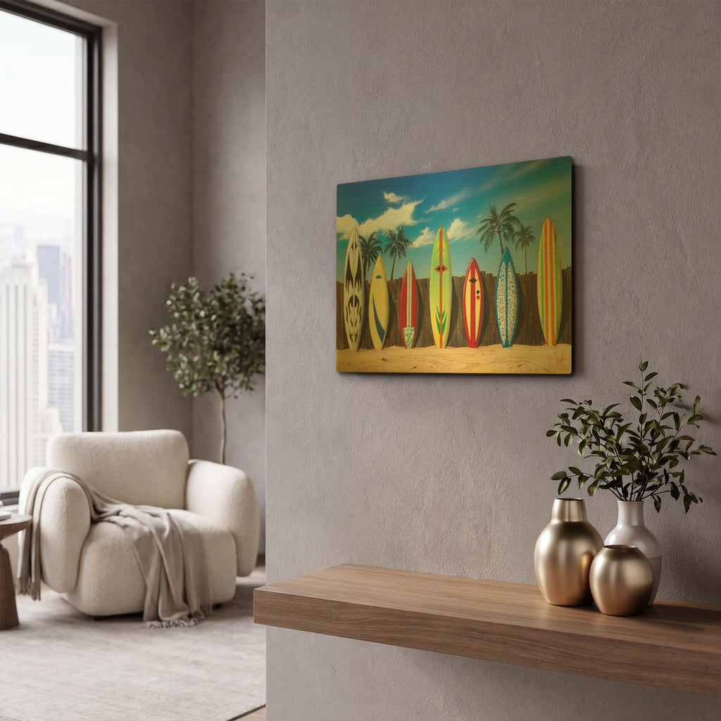 'Starting Lineup' By Scott Westmoreland Gold Metal Wall Art