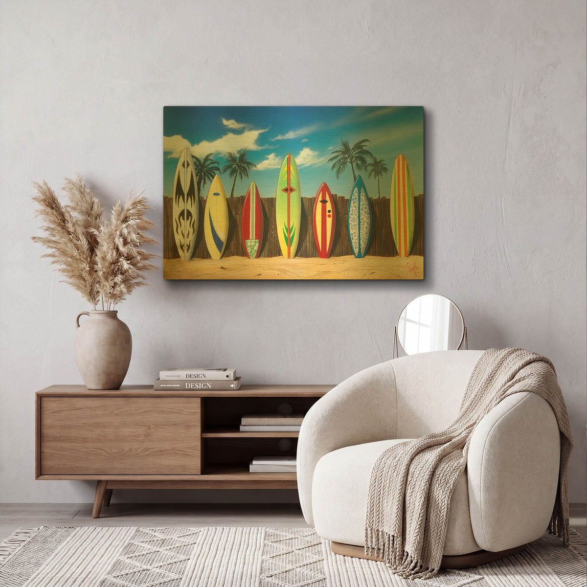 'Starting Lineup' By Scott Westmoreland Gold Metal Wall Art
