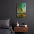 'Maui Morning' By Scott Westmoreland Gold Metal Wall Art