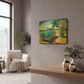 'Old Friends' By Scott Westmoreland Gold Metal Wall Art