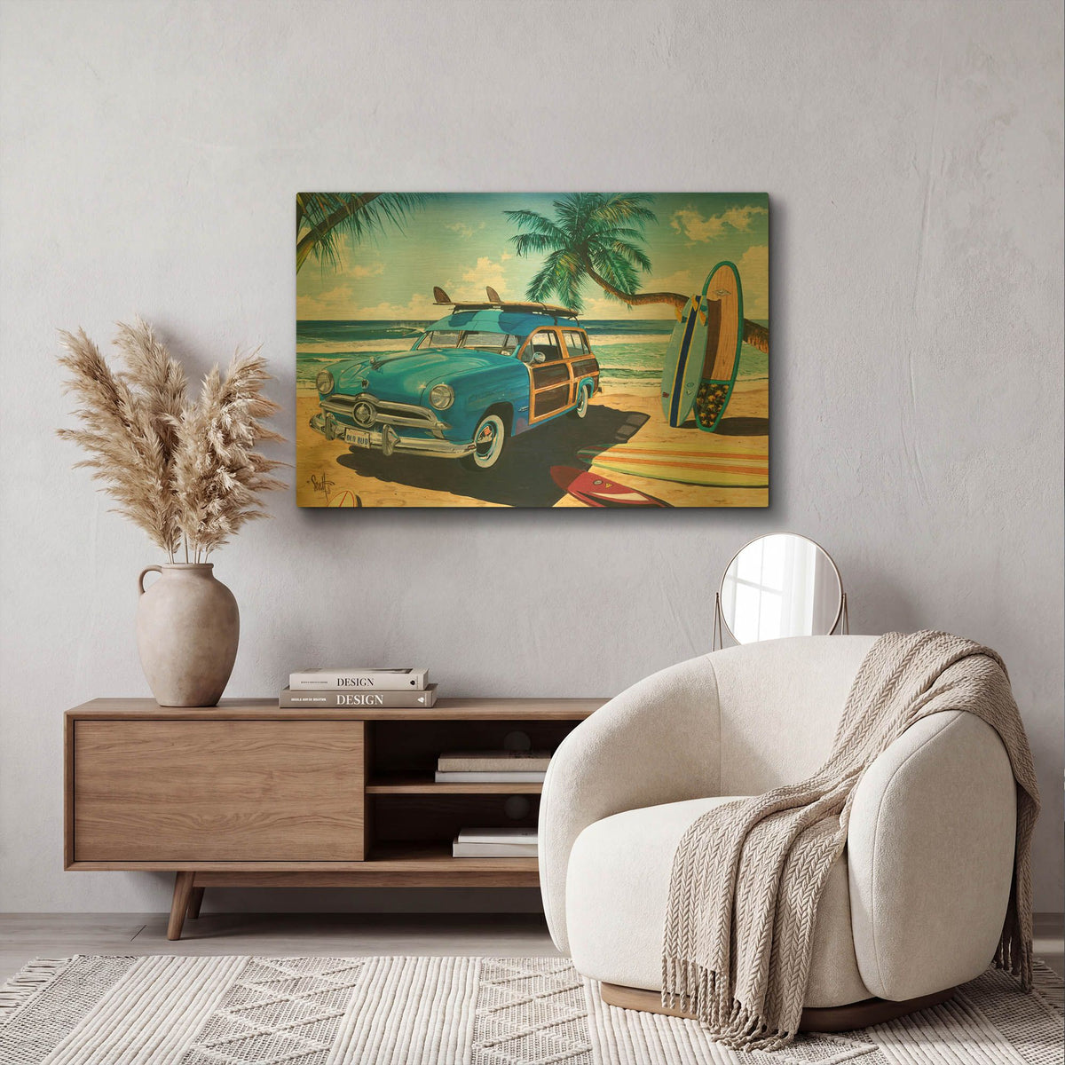 'Old Friends' By Scott Westmoreland Gold Metal Wall Art