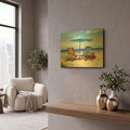 'Made In The Shade' By Scott Westmoreland Gold Metal Wall Art
