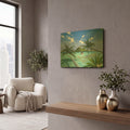 'Furlough Day' By Scott Westmoreland Gold Metal Wall Art