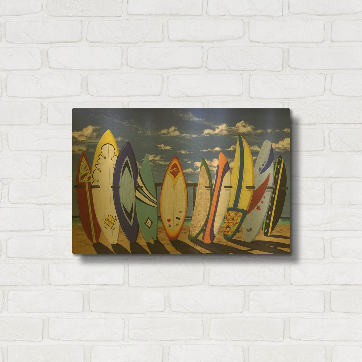 'Group Hug' By Scott Westmoreland Gold Metal Wall Art