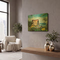 'HawaIIan Hideaway' By Scott Westmoreland Gold Metal Wall Art