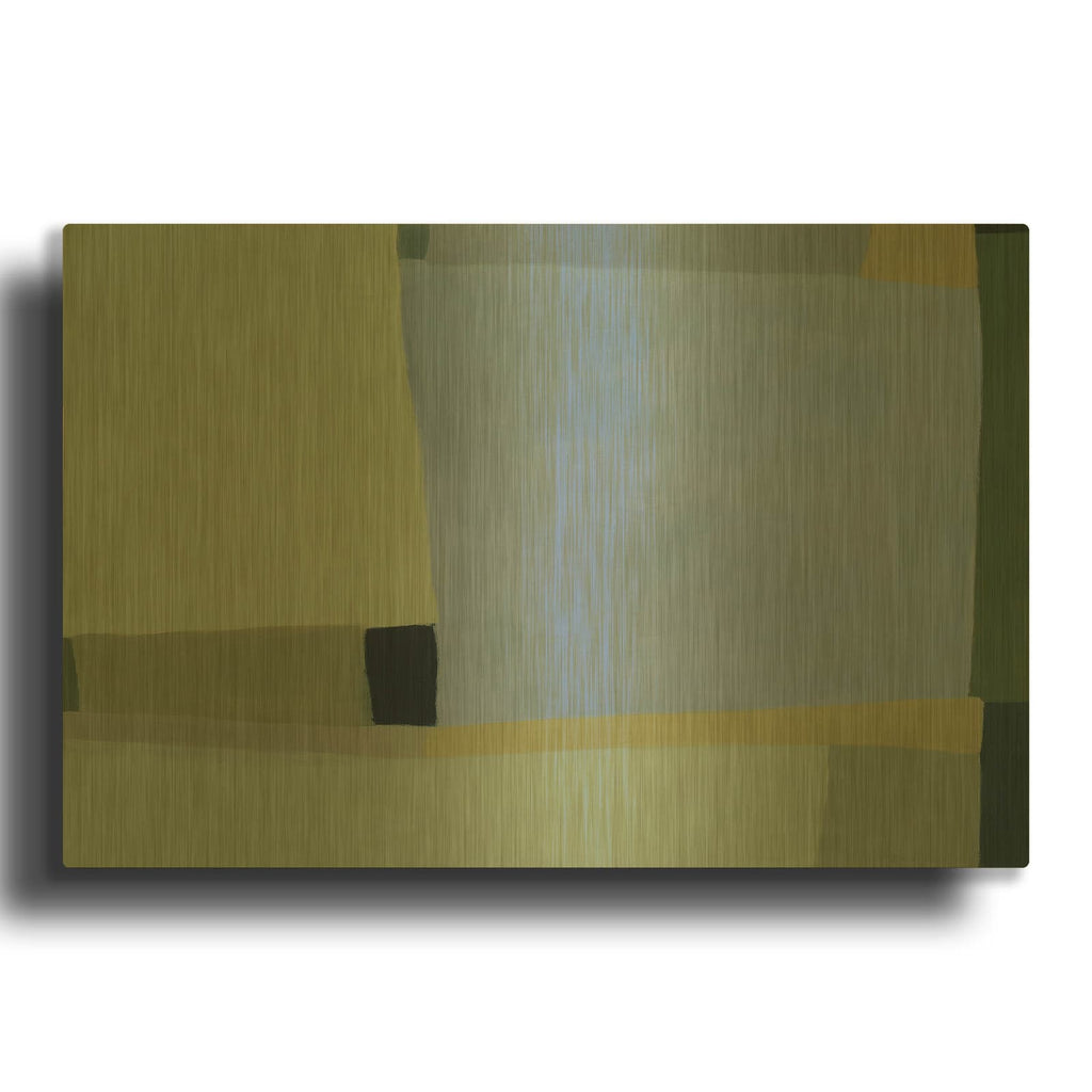 'Loretta’s View 6' By Tamar Zinna Gold Metal Wall Art