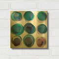 'Fearless' By Lisa Zinna Gold Metal Wall Art