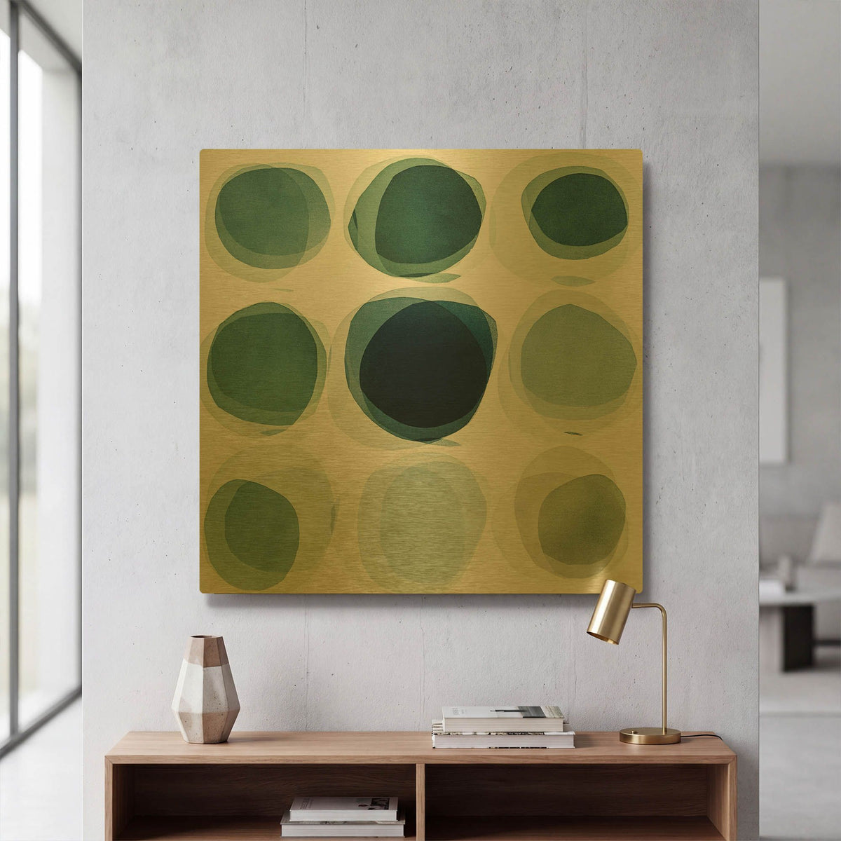'It’s All About Me' By Lisa Zinna Gold Metal Wall Art
