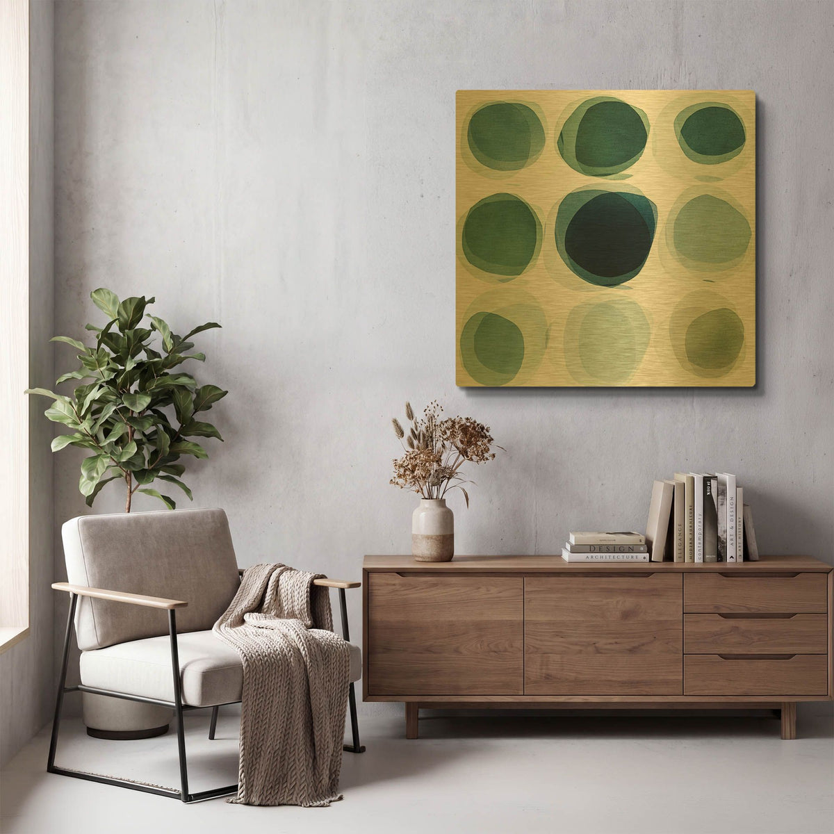 'It’s All About Me' By Lisa Zinna Gold Metal Wall Art
