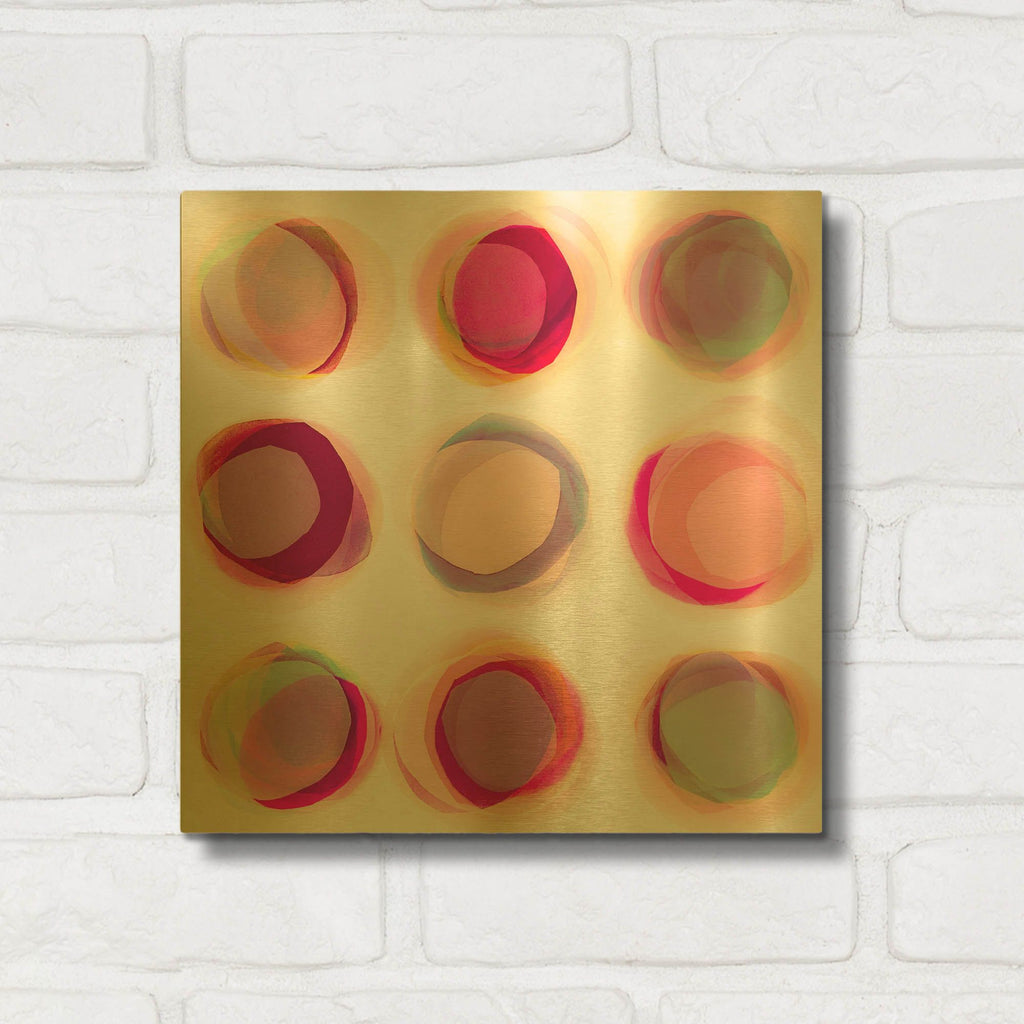 'Looks Like a 10' By Lisa Zinna Gold Metal Wall Art