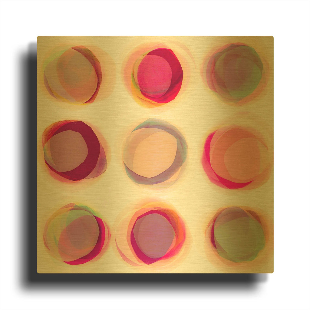 'Looks Like a 10' By Lisa Zinna Gold Metal Wall Art