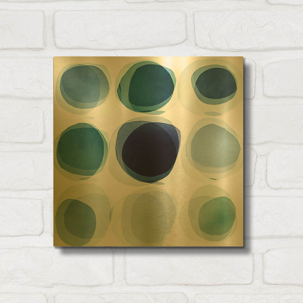 'Stands Out In A Crowd' By Lisa Zinna Gold Metal Wall Art