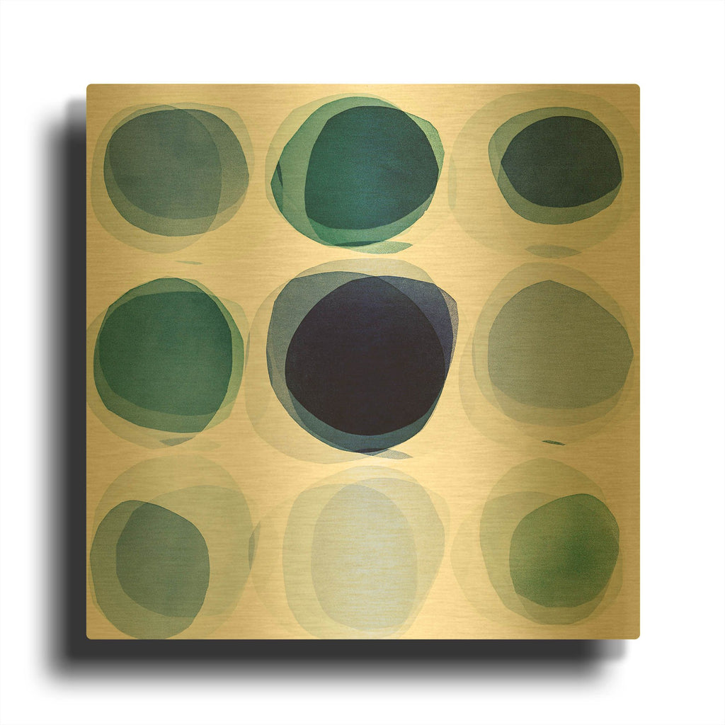 'Stands Out In A Crowd' By Lisa Zinna Gold Metal Wall Art