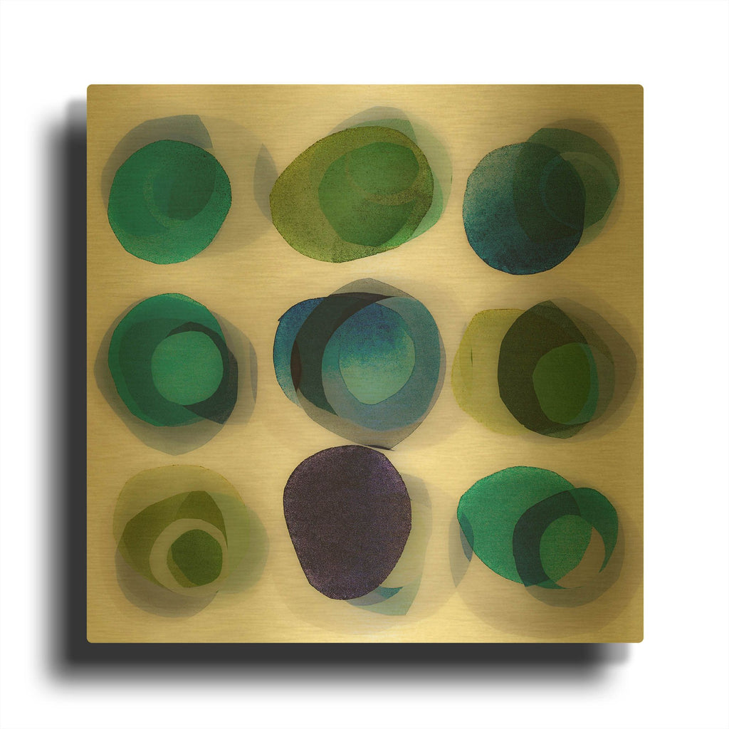 'Athletic' By Lisa Zinna Gold Metal Wall Art