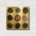 'Bad Girl' By Lisa Zinna Gold Metal Wall Art
