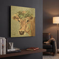 'Josephine' By Michele Norman Gold Metal Wall Art