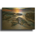 'Summer Morn On Georgetown Island' By Rick Berk Gold Metal Wall Art