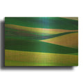 'Palouse Abstract' By Rick Berk Gold Metal Wall Art