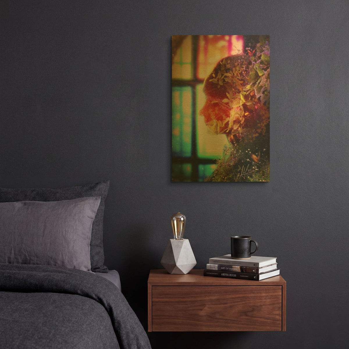 'Amnesty' By Mario Sanchez Nevado Gold Metal Wall Art