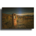 'Running On Empty' By Rick Berk Gold Metal Wall Art