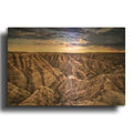 'Badlands Ii' By Rick Berk Gold Metal Wall Art