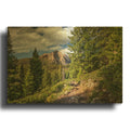 'Grand Mogul' By Rick Berk Gold Metal Wall Art