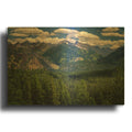 'Grandjean Overlook Ii' By Rick Berk Gold Metal Wall Art