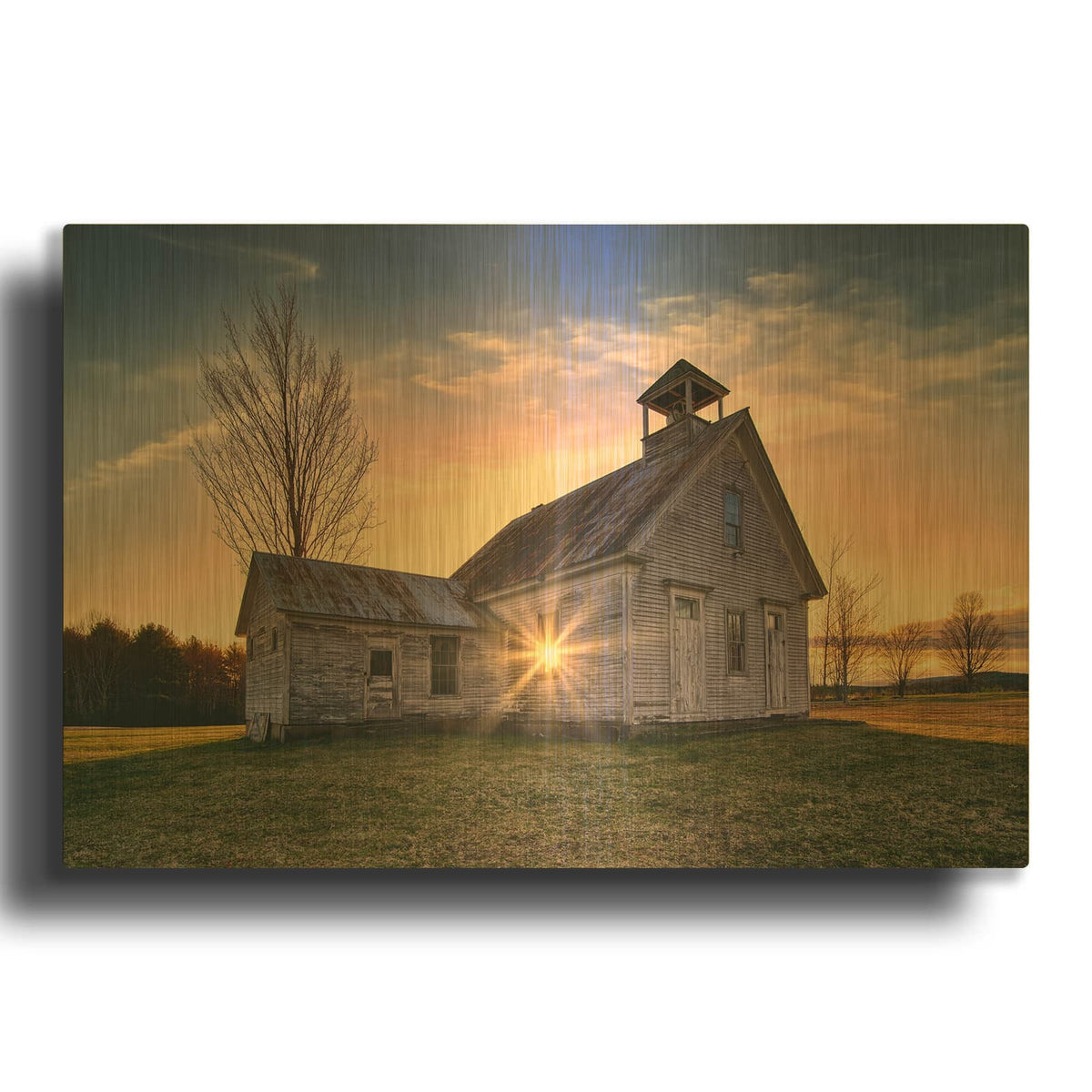 'The One' By Rick Berk Gold Metal Wall Art