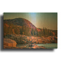 'The Beehive Of Acadia National Park' By Rick Berk Gold Metal Wall Art