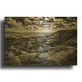 'Oxbow Overlook Afternoon' By Rick Berk Gold Metal Wall Art