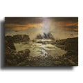 'Torrent' By Rick Berk Gold Metal Wall Art