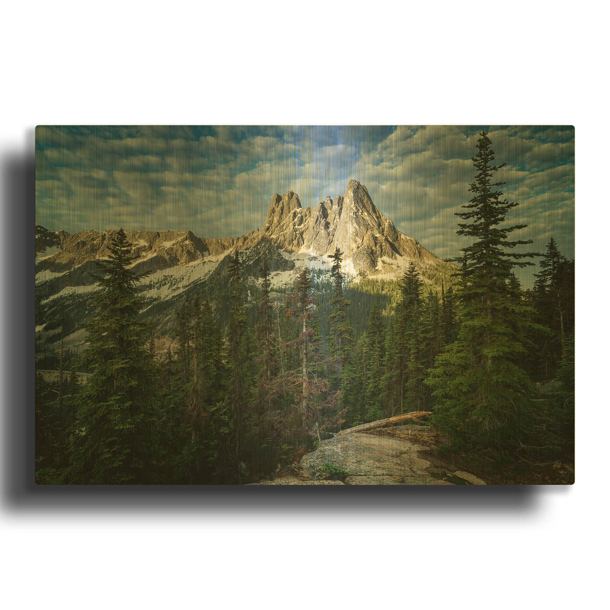 'The Liberty Bell' By Rick Berk Gold Metal Wall Art