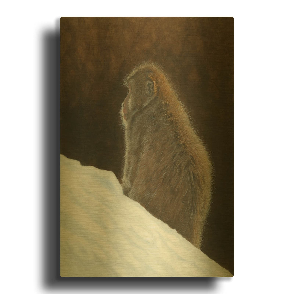 'Late Day Lull' By Darlene Pavlovich Gold Metal Wall Art