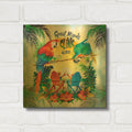 'Great Minds' By James Mazzotta Gold Metal Wall Art