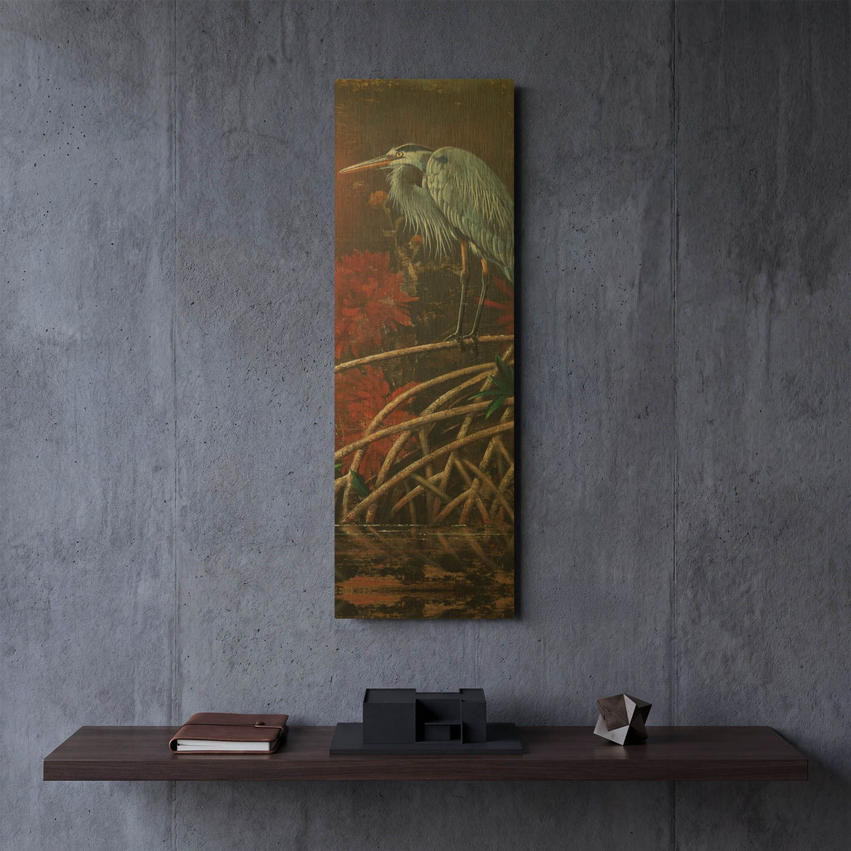 'Branch Manager' By James Mazzotta Gold Metal Wall Art