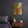 'Stand Up' By James Mazzotta Gold Metal Wall Art